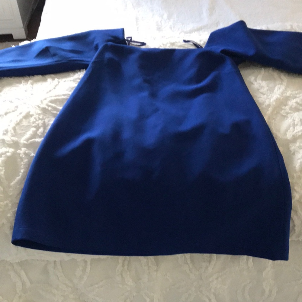 Blue dress